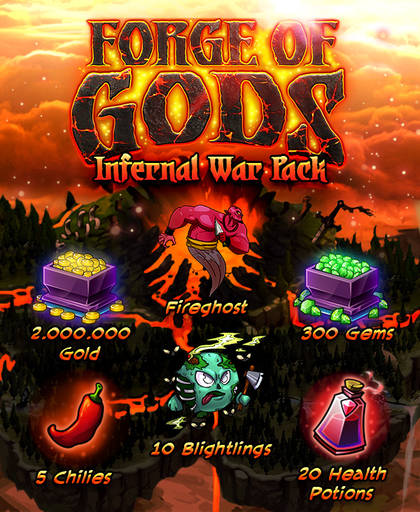 Цифровая дистрибуция - Forge of Gods: Infernal War Pack DLC STEAM FREE